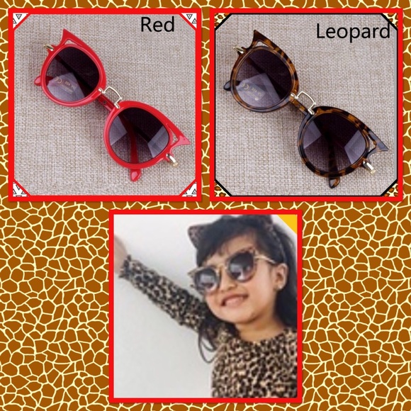 😎New😎 “Girls Cat Eye Sunglasses” 😎 - Picture 1 of 5